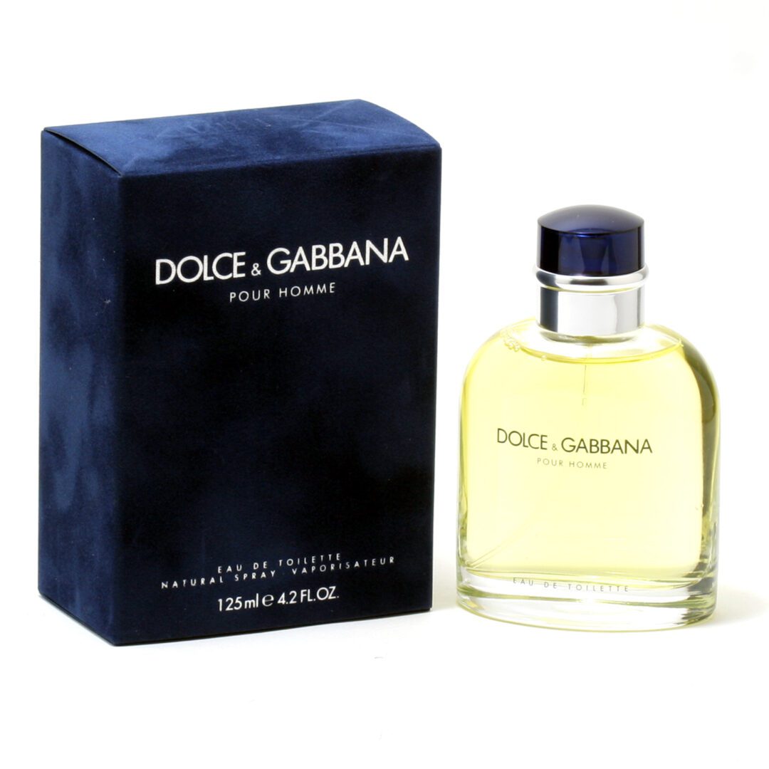 Dolce Gabbana male fragrance front side