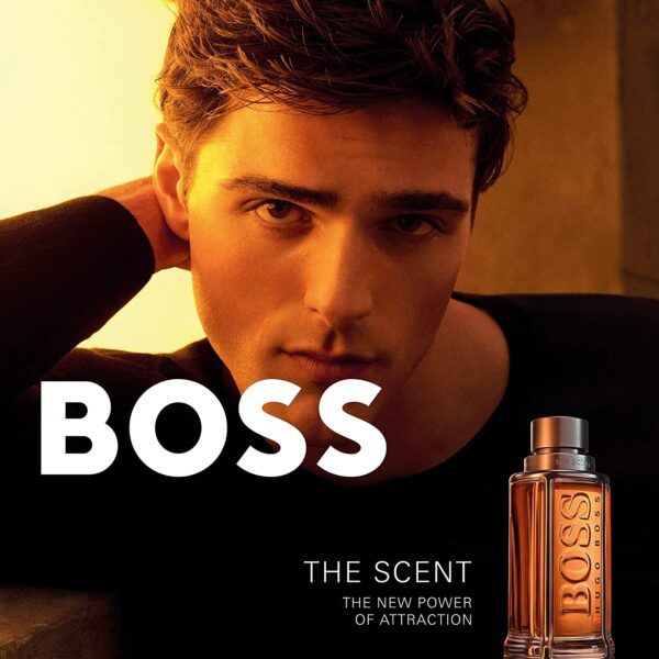 Boss the Scent, the new power of attraction, for men use