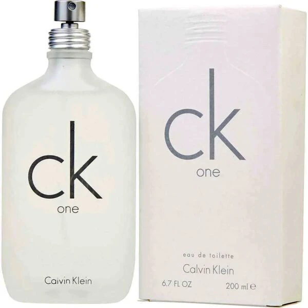 CALVIN KLEIN<BR><HR>CK ONE<BR><HR>6.7 OZ<HR>