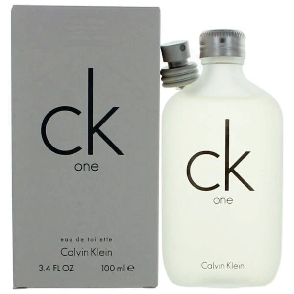 CALVIN KLEIN<BR><HR>CK ONE<BR><HR>3.4 OZ<HR>