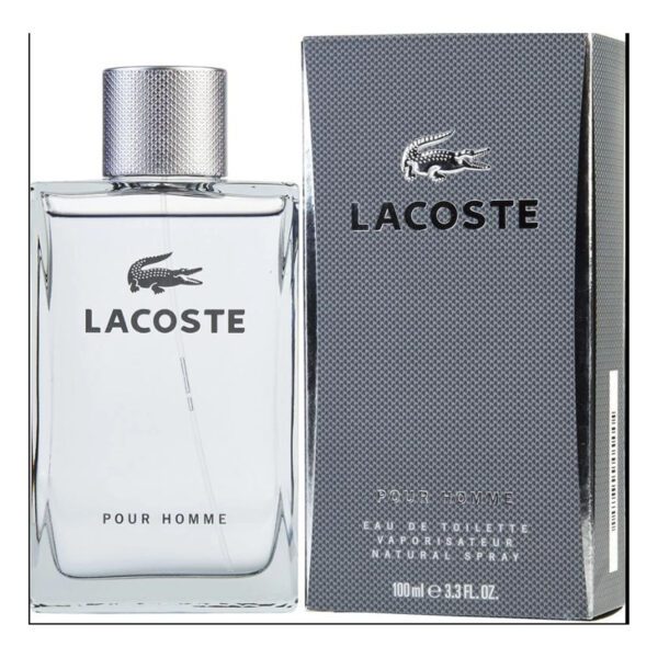 LACOSTE<BR><HR>HOMME<BR><HR>3.3 OZ<HR>